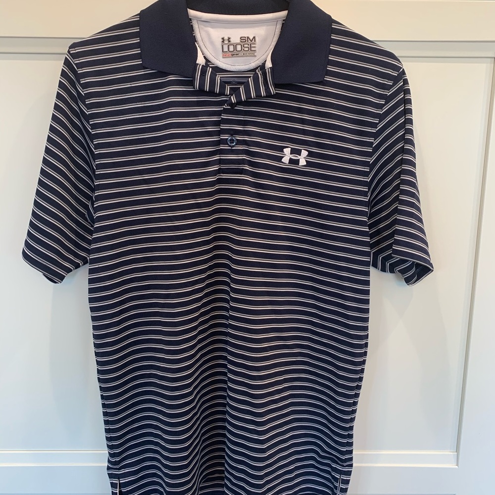 Men’s Under Armour like new golf polo
